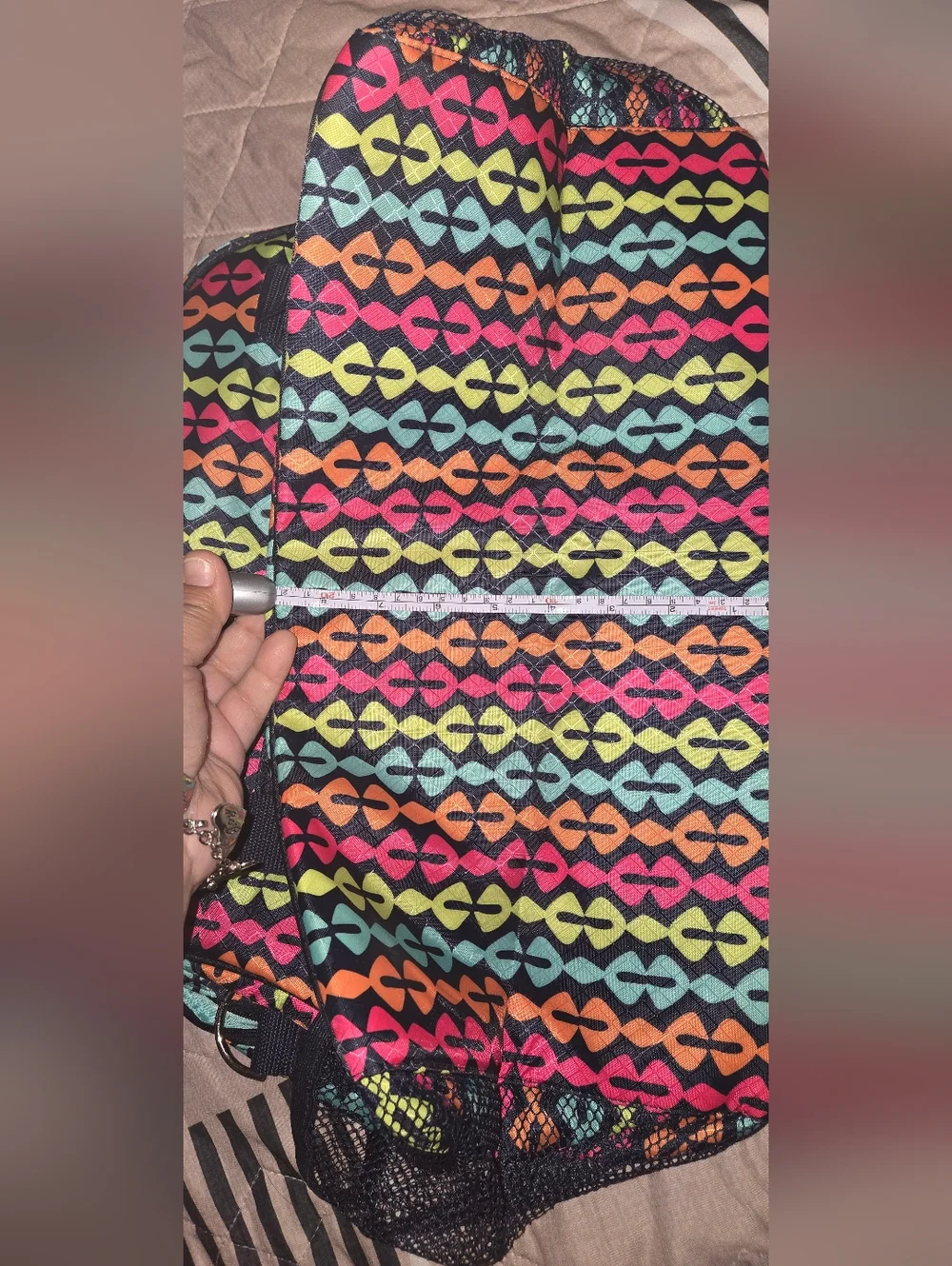 thirty-one Multicolor Geometric Tote with Black Straps - Picture 6 of 12